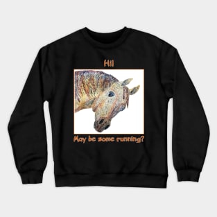 horse Crewneck Sweatshirt